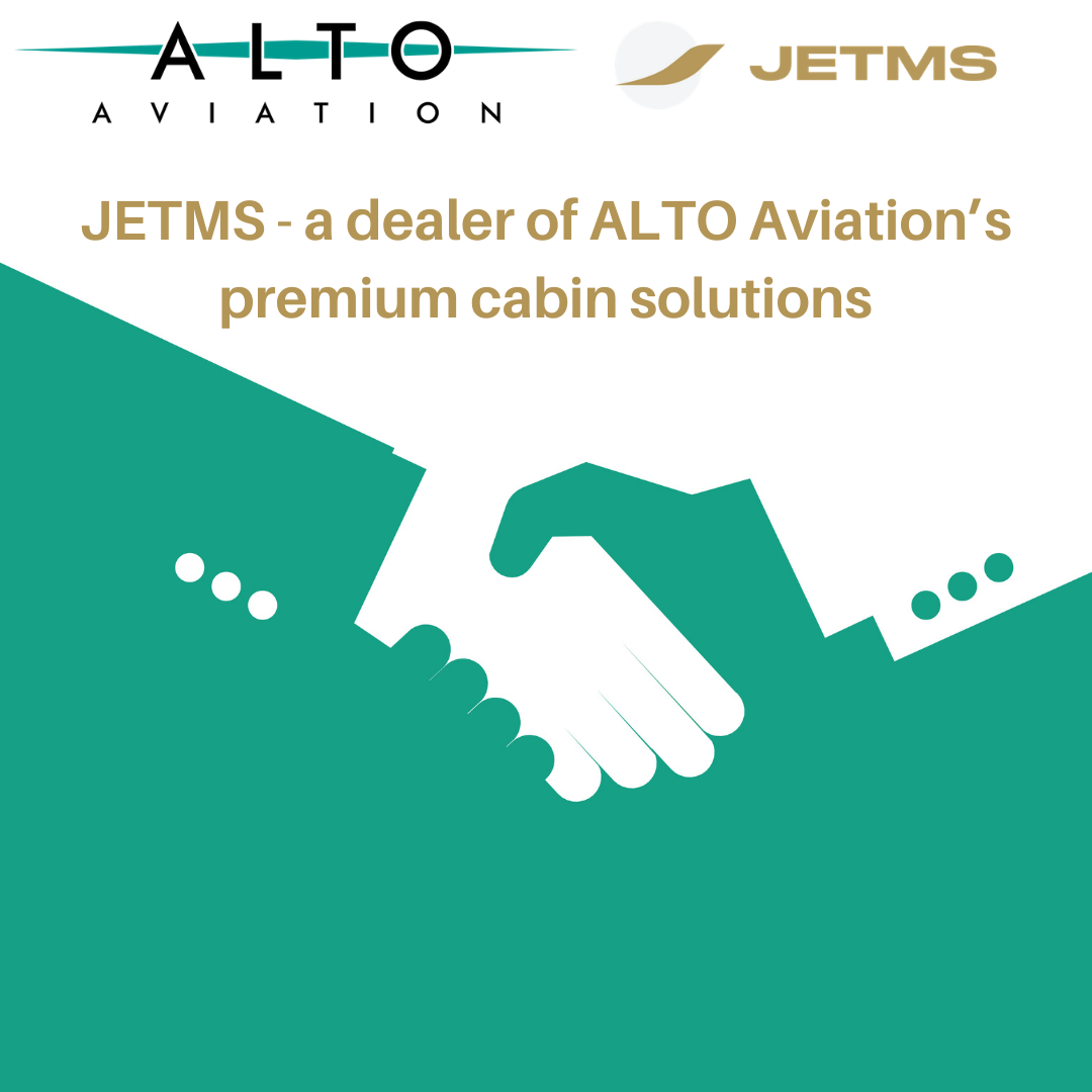 Jet MS becomes dealer of ALTO Aviation’s premium cabin solutions